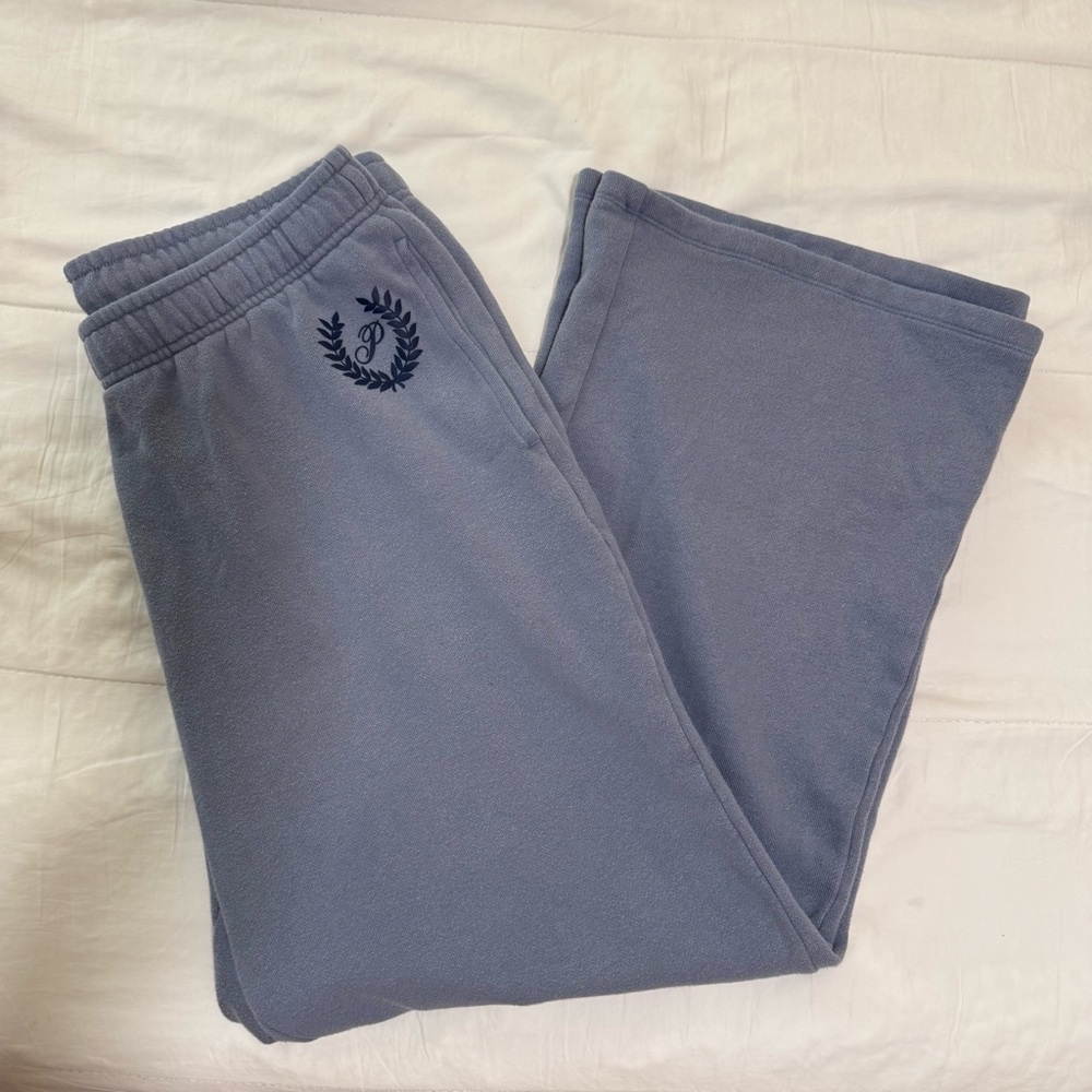 PINK Victoria's Secret Light Blue Lounge Pants
